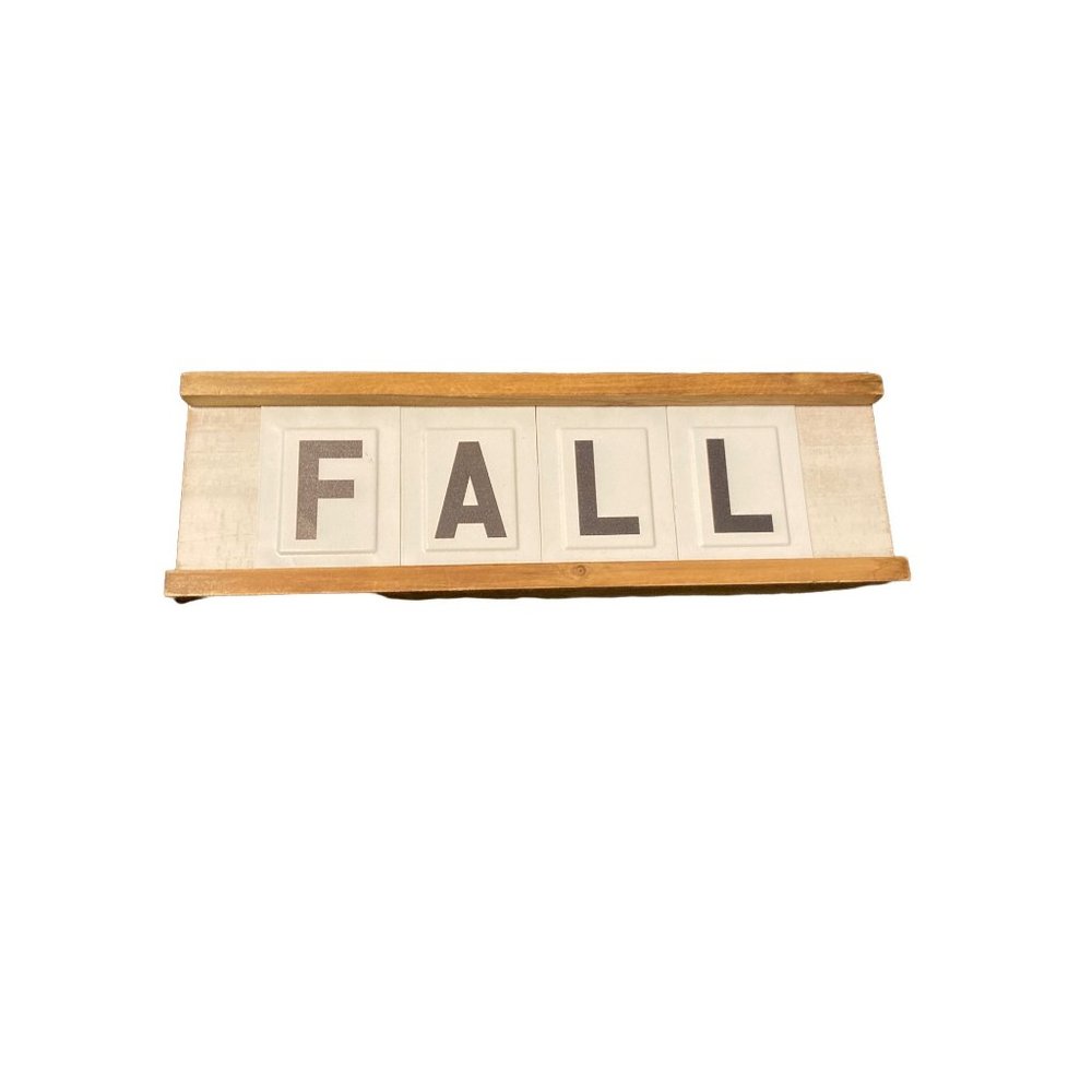 Fall home decor sign